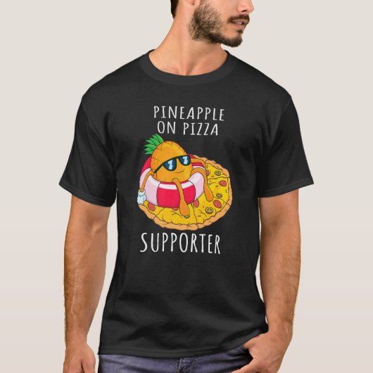 Pizza Hawaii Pineapple Pizza Food  9 Tシャツ (正面)