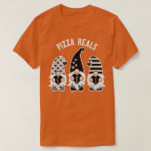 Pizza Heals Anti-valentine's Day Gnomes 3266 Tシャツ (デザイン正面)