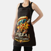 Pizza Is My Love Funny Pizza Lover Gift  エプロン (インサイチュ)