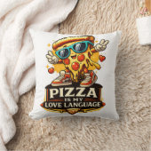 Pizza Is My Love Funny Pizza Lover Gift  クッション (ブランケット)