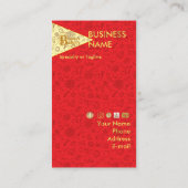 Pizza is the best business card 名刺 (裏面)
