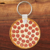 Pizza Keychain キーホルダー (正面)