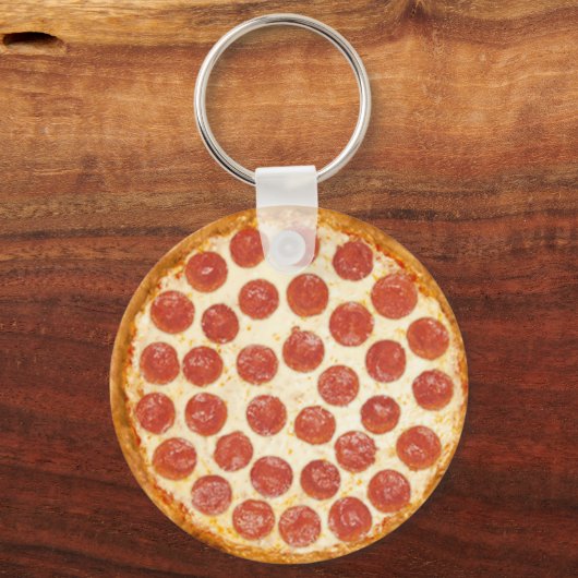 Pizza Keychain キーホルダー (正面)