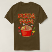 Pizza Lover Dad Papa Pizzaiolo Fars Day Far Daddy Tシャツ (デザイン正面)
