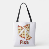 Pizza Lover Design トートバッグ (裏面)