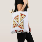 Pizza Lover Design トートバッグ (クローズアップ)
