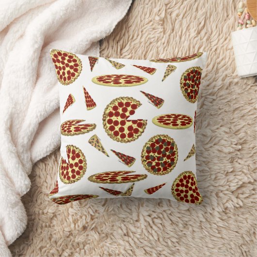 Pizza Lover's Pattern クッション (ブランケット)