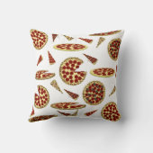 Pizza Lover's Pattern クッション (裏面)