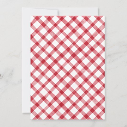 Pizza & Pacifiers Hand Drawn Italian Baby Shower 招待状 (裏面)