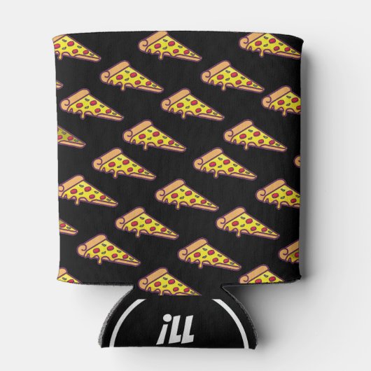 Pizza Party Birthday Decor | Fun Pizza Slice Theme 缶クーラー (裏面)