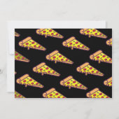 Pizza Party Birthday | Fun Pizza Slice Kids Party  サンキューカード (裏面)