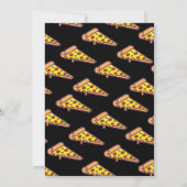 Pizza Party Birthday Invitation | Fun Slice Theme  招待状 (裏面)