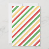 Pizza Party Invitation Pizza Birthday Party 招待状 (裏面)