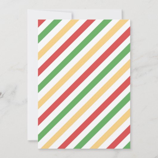 Pizza Party Invitation Pizza Birthday Party 招待状 (裏面)