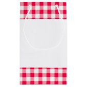 Pizza Party Kids Birthday スモールペーパーバッグ (裏面)