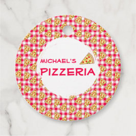 Pizza Party Kids Birthday フェイバータグ