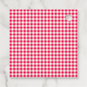 Pizza Party Kids Birthday フェイバータグ (裏面)