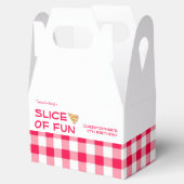 Pizza Party Kids Birthday フェイバーボックス (オープン)