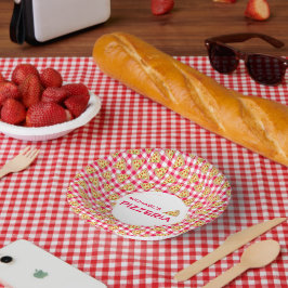 Pizza Party Kids Birthday ペーパーボウル