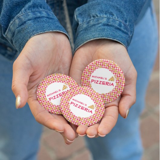 Pizza Party Kids Birthday 缶バッジ