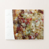 Pizza Picture Jigsaw Puzzle Large Pieces ジグソーパズル (横)