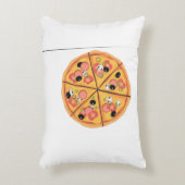 Pizza pillow アクセントクッション (正面(垂直))