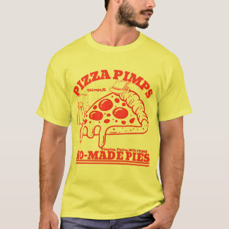 pizza pimps ho- made pies tシャツ