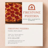 Pizza Pizzeria Restaurant Catering Service Photo 名刺