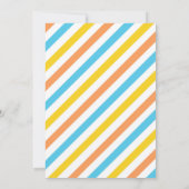 Pizza Pool Party Birthday Invitation 招待状 (裏面)