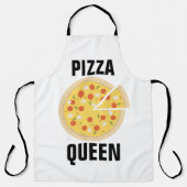 PIZZA QUEEN LADIES KITCHEN APRONS エプロン (正面)