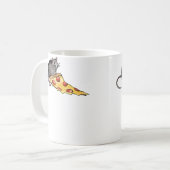 Pizza Rat コーヒーマグカップ (正面左)