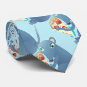 pizza rat mens neck tie ネクタイ (ロール)