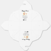 Pizza restaurant cafe pizzeria scan QR code order  フェイバーボックス (見開き)