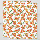 Pizza Scrapbook Paper (正面/裏面)