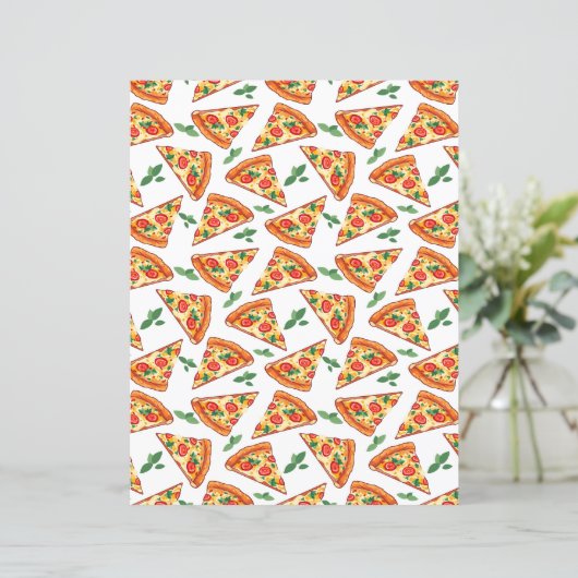 Pizza Scrapbook Paper (スタンド正面)