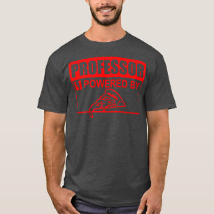 Pizza Sign Educator Preを活用したおもしろい教授 Tシャツ