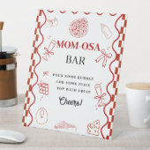 Pizza special delivery  baby shower Favor sign 台座サイン (インサイチュ)