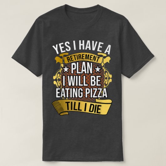 Pizza T Pizzeria Italian Food Gift1208  Tシャツ (デザイン正面)