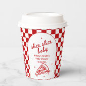 Pizza Theme Baby Shower Paper Cups 紙コップ (正面)