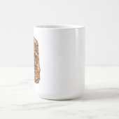 Pizza Time Funny Mug – Cute Pizza Lover Coffee Cup コーヒーマグカップ (中央)