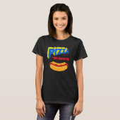 Pizza We Swerve  Pizza Hotdog Food  1 Tシャツ (正面フル)