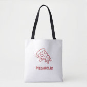 Pizzaholic Tote Bag トートバッグ (正面)
