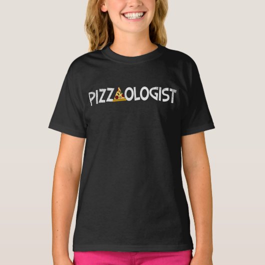 Pizzaologist – ピザメーカー&ピザパーティー tシャツ (正面)