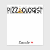 Pizzaologist - Pizza おもしろい Sticker シール (シート)