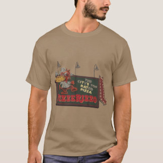 Pizzerizzo ラットピザ tシャツ
