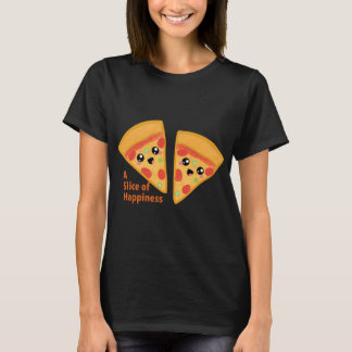Pizzza Slice with Quotes Tシャツ