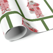 PJのクリスマスプレゼントに登場するアフリカ系アメリカ人サンタ ラッピングペーパー (ロールコーナー)