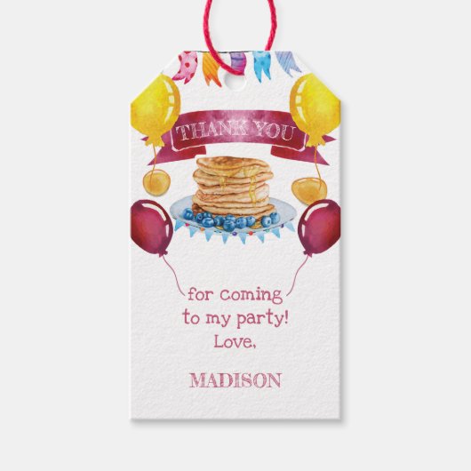 PJのパーティーありがとう ギフトタグ (正面)