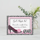 PJのパーティーの女の子の夜 招待状 (スタンド正面)