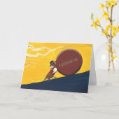 PJを特色にする勇気付けられるカード! カード (黄色い花)